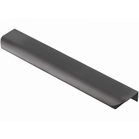 Ручка мебельная алюминиевая HEXA 192мм/225мм, черный матовый — купить оптом и в розницу в интернет магазине GTV-Meridian.